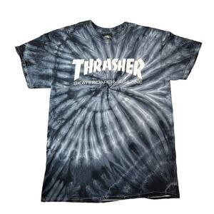 Thrasher Magazine Skateboard  Tie Die Tee Size Medium
